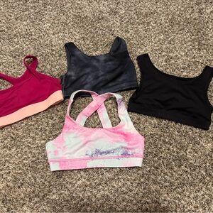 Colorful Sports Bra Set